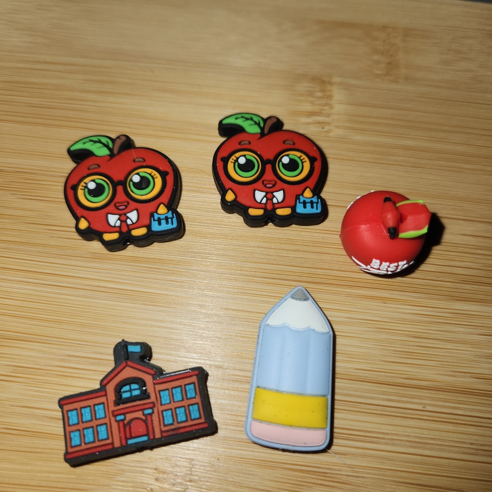 Colorful School-Themed Kids Toy Set